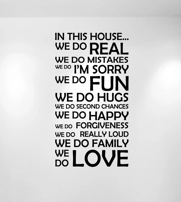 In This House We Do Vinyl Wall Decal Sticker Family Quote Giggle Art Inspire
Opens in a new window o