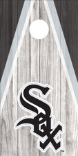 Cornhole Board Wraps Decals Vinyl Stickers Set of 2 - Chicago White Sox