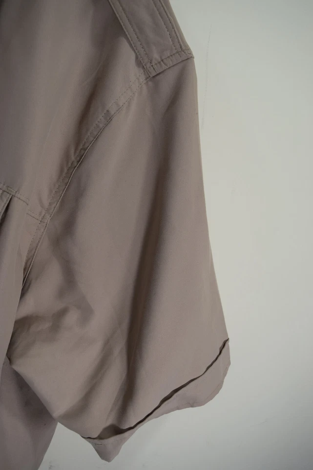 Boy Scout VENTED Mens 2XL SOFT Tan MICROFIBER Official Uniform S/S Shirt B49787 - Image 3 of 4