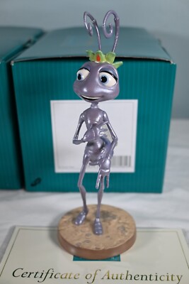 WDCC Disney A Bug's Life Figurines: Flik & Princess Atta with