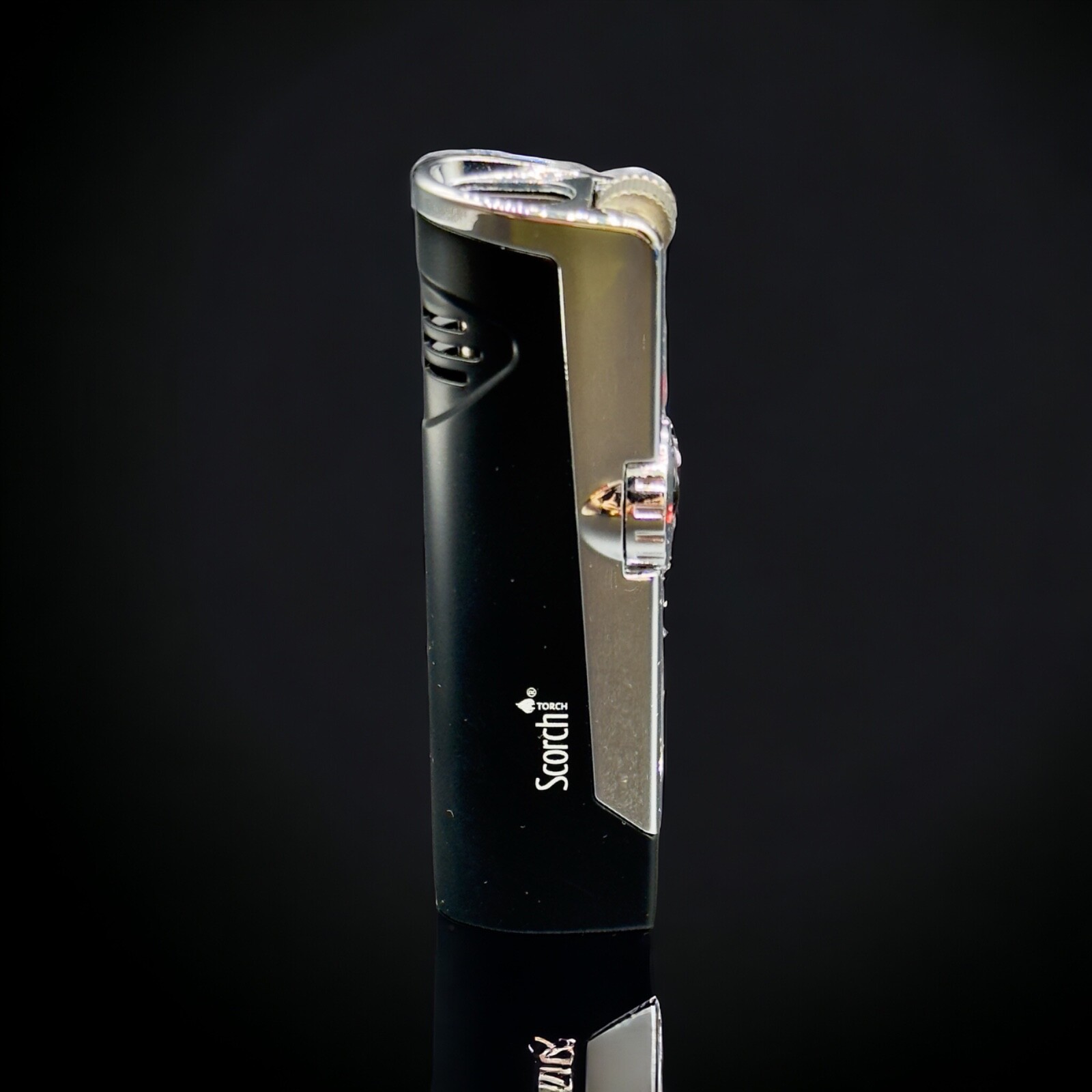SCORCH TORCH Double Flame Butane Refillable Torch Lighter 61636