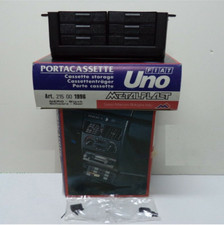 PORTACASSETTE PER FIAT UNO 1°SERIE NERO METALPLAST 1996