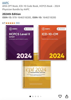 aapc 2024 medical coding books