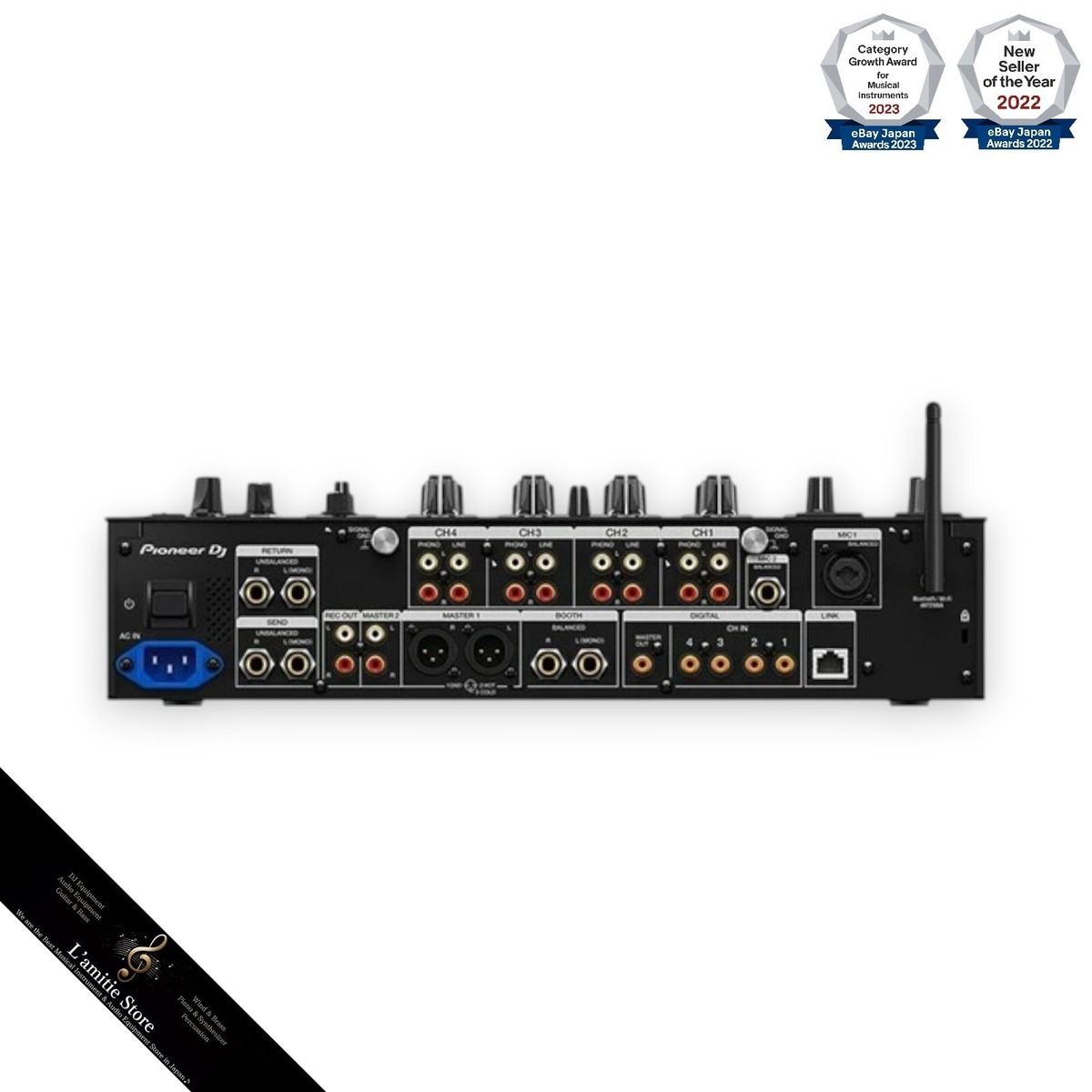 Pair 2x Pioneer CDJ-3000 + DJM-A9 110-240V Pro DJ Player Mixer