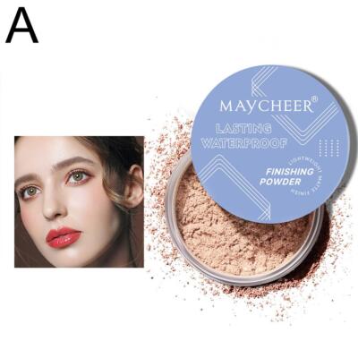 MAYCHEER Waterproof Setting Powder Oil Control Loose Setting Powder E8I8 I3 A1D5