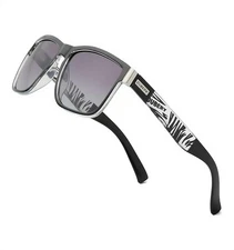 Polarized Square Sunglasses Men Women UV400 Protection Gradient Lens Sport Style