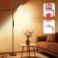 Stehlampe Dimmbar 32W 3520LM Fernbedienung 3000K-6500K Schwarz FüR Wohnzimmer