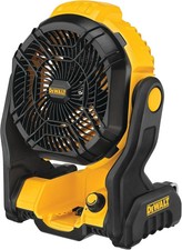 DEWALT 20V MAX Jobsite Fan, Cordless, Portable, Bare Tool Only DCE512B 