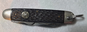 Vintage Ulster Knife Co Official Boy Scout BSA Pocket Knife  CLEAN