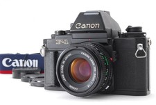  Near MINT Canon NEW F-1 AE Finder 35mm SLR Film Camera NFD 50mm 1.8 From JAPAN