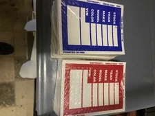 Versa-Tags Stock Stickers - Kleer Bak Stock Stickers (100 Per Pack)