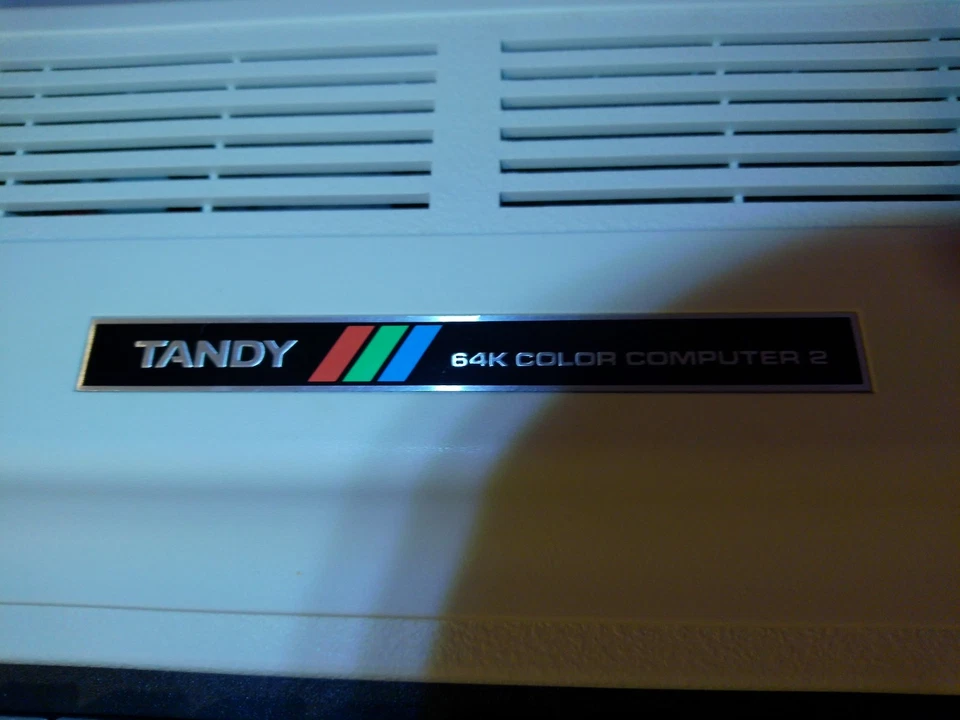 NTSC Radio Shack TRS-80 64K Color Computer 2 TESTED vintage retro games CoCo - Image 3 of 4