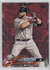 2018 Topps Update All-Star Mother's Day Hot Pink 11/50 Mitch Moreland #US183 g4k