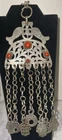 Tekke Turkmen Silver Tone Pendant Necklace YD-41