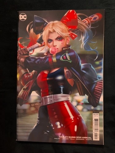 HARLEY QUINN 2021 ANNUAL DERRICK CHEW VARIANT 1