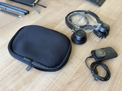   Jabra Engage 50 Headset + Jabra Engage Link + Tasche