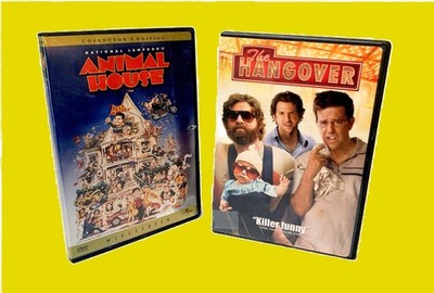 PARTY OUT OF BOUNDS Bundle (2 DVDs) featuring ''The Hangover'' & ''Animal House''