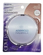 NEW Covergirl Advanced Radiance Age-Defying Pressed Powder-130 Toasted Almond