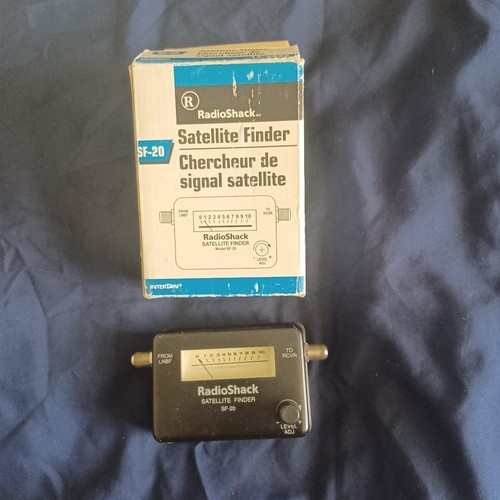 RadioShack Intertan 15-8835 SF-20 TV Satellite Signal Finder For Satellite Dish