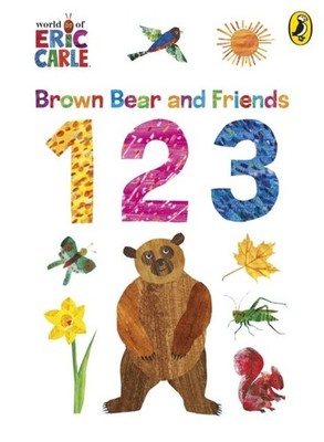 Brown Bear and Friends 123 by Eric Carle Board book