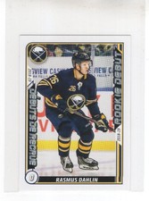 19/20 TOPPS STICKER ALBUM RASMUS DAHLIN ROOKIE DEBUT STICKER #530