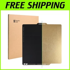 Dual-Sided Textured/Smooth PEI Build Plate - 257x257mm