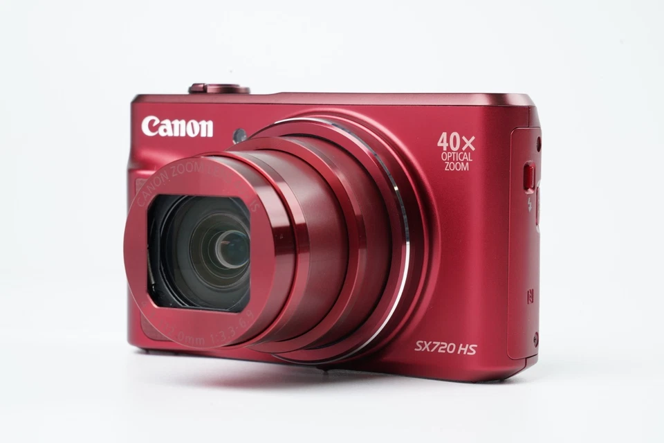 [Near Mint +++] Canon PowerShot SX720 HS Red Compact Digital Camera #2937A - Image 4 of 4