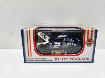 Revell Nascar diecast #2 Miller Lite Mobile 1 Rusty Wallace w/case 1998 1.64 New