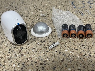 Arlo VMC3030-100NAR Indoor/Outdoor Security Camera - White for