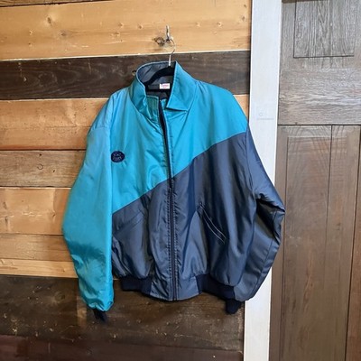 Vtg Landmark Jacket Men s Full Zippered Size XL Boat Works
