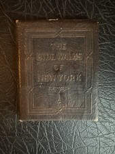 1923 Bowman Hotels Little Leather Library Co. The Sidewalks of New York