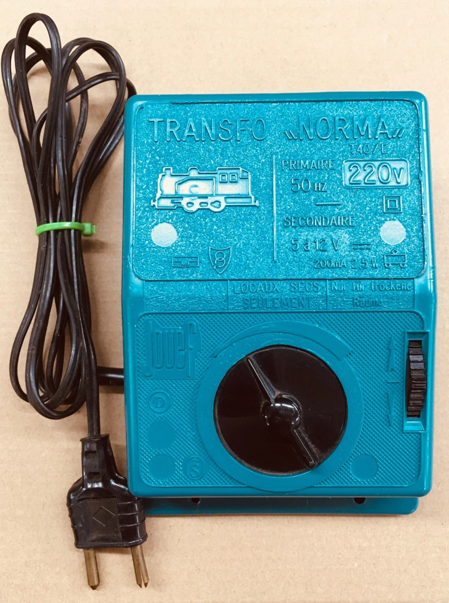 TRANSFORMATEUR JOUEF: TRAIN électrique-locomotive-TRANSFO NORMA-50HZ