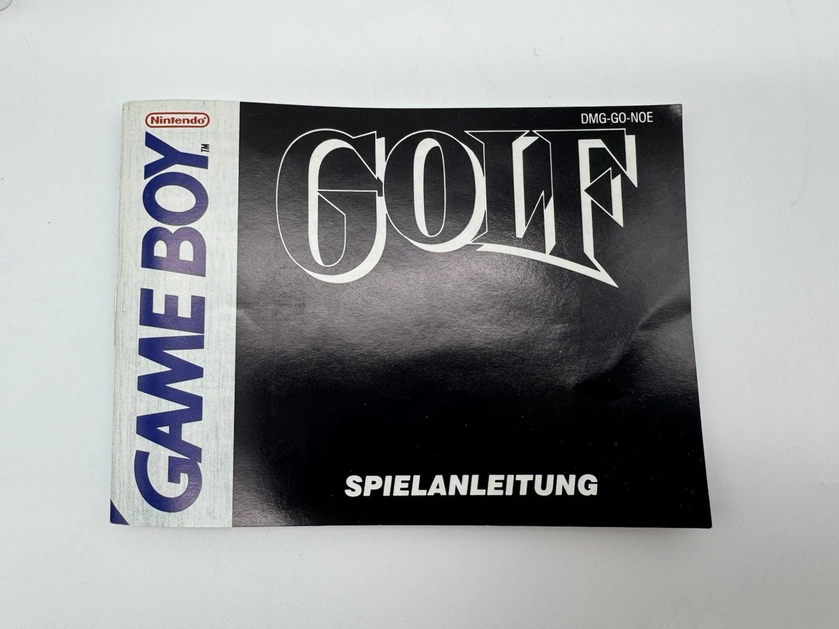 Nintendo - Game Boy - Mario Golf - Embalaje original - Cib - Pal - Muy bueno