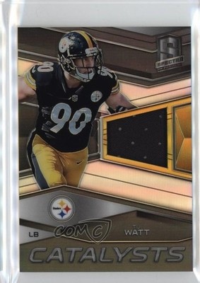 2018 Panini Spectra Catalysts /199 TJ Watt #10 1t56