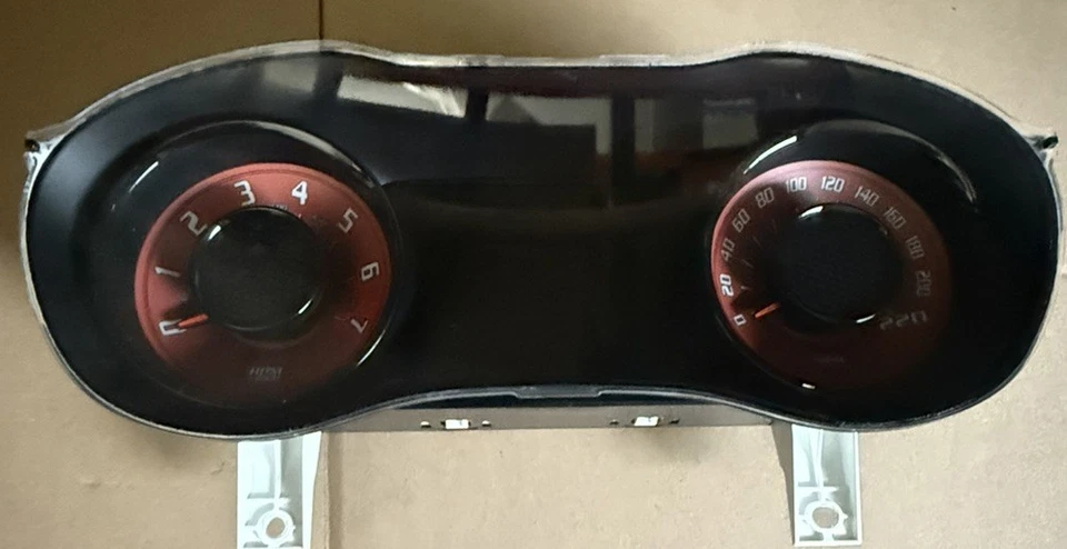 15 16 17 18 19 20 21 22 23, Dodge Challenger SRT Hellcat, Speedometer MPH, OEM - Image 3 of 4