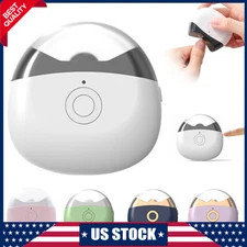 Electric Sharp Toenail & Fingernail Clippers For Thick Nail Trimmer Grinder US