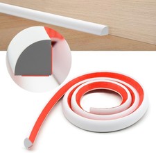 Silicone Flexible Quarter Round Molding, Self Adhesive Peel and Stick Waterproof