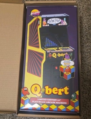 Qbert Replicade Mini Arcade by New Wave Toys - @!#?@! Limited Edition!!! Rare!