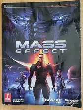 Mass Effect Prima Official Strategy Guide XBOX 360 With Poster