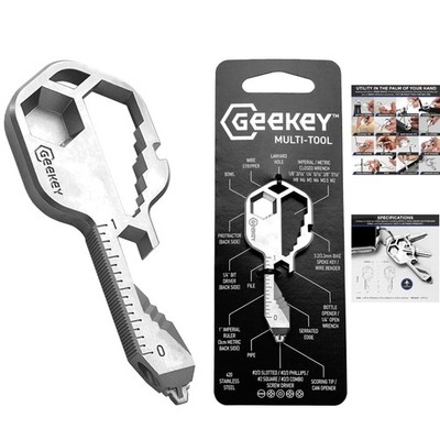 Everyday Carry Essential - Compact 16-Function Keychain Multitool, 2.76'' x 1.14''