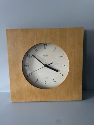 Klassische Vintage 70 s ACTIM Wanduhr 11  funktioniert