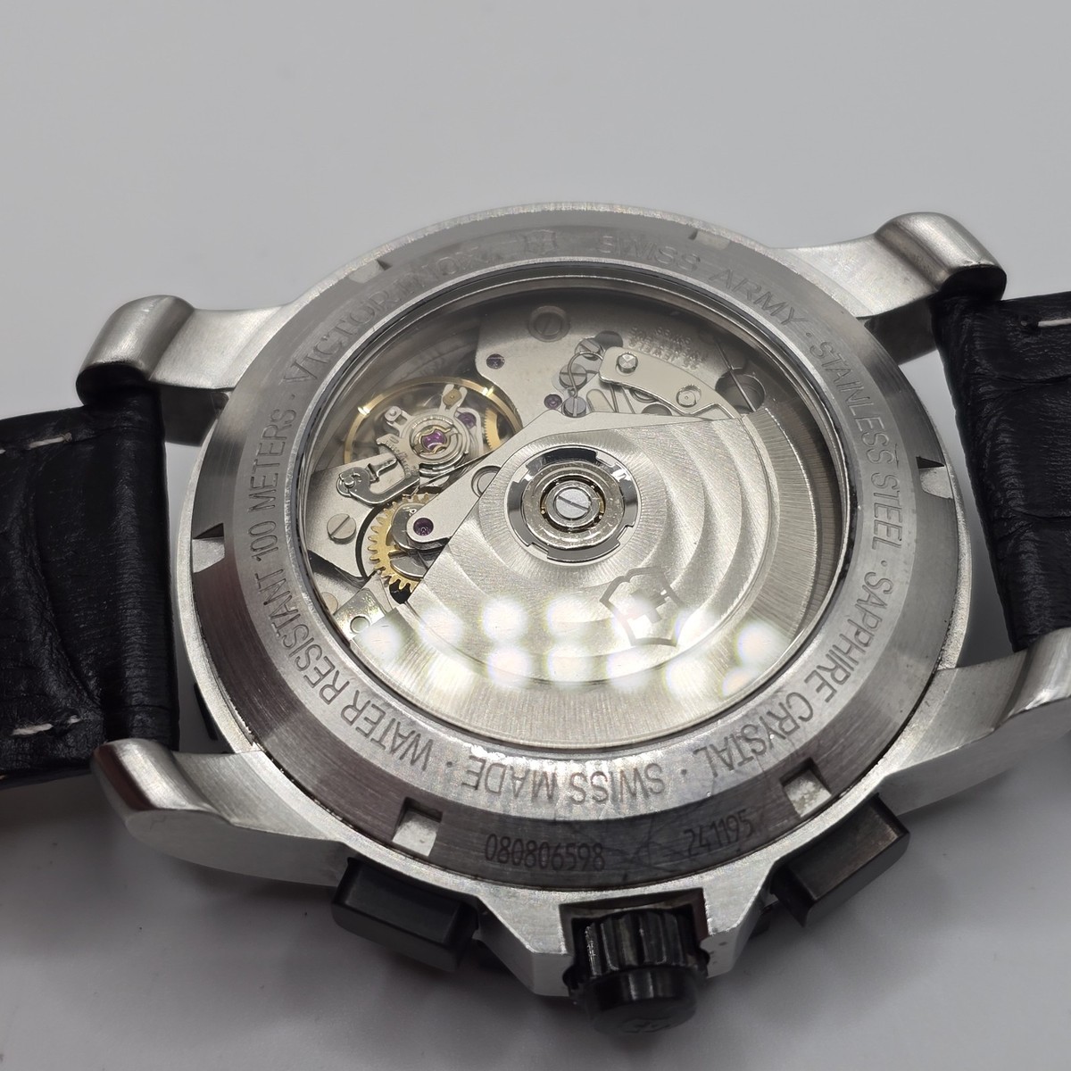 Victorinox Alpnach Swiss Made Automatic Chronograph Watch 43mm
