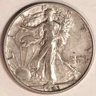 1943-P WALKING LIBERTY HALF DOLLAR - AU - #3623E