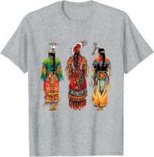 NEW! Indian Tribe Native American Feather Headdress Unisex T-Shirt Size S-5XL