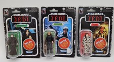 Star Wars Return Of Jedi Retro Collection - Luke Skywalker  Han Solo  & Emperor