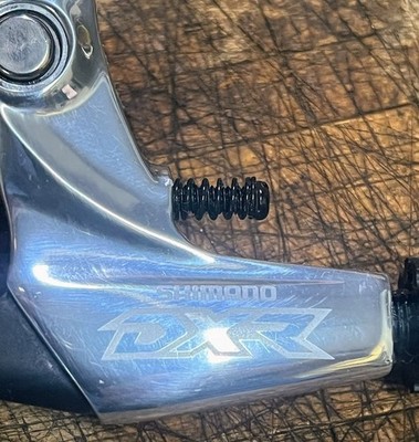 Shimano DXR BL-MX70 BMX Lever Set - Silver / Black For V Brake
