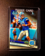 Drake Maye Rookie 2023 Bowman Chrome U 1st New England Patriots QB RC #1 Footbal
