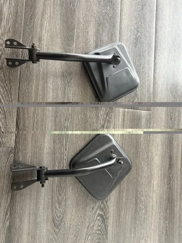 JEEP CJ SIDE VIEW MIRRORS (PAIR) GOOD CONDITION.  FROM 1985 CJ-7