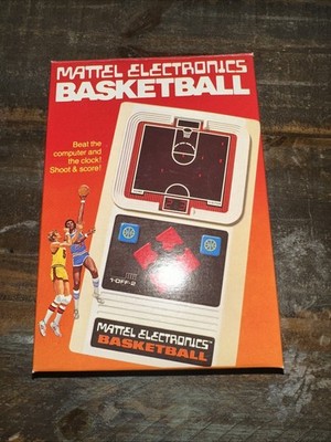 Vintage MATTEL ELECTRONICS BASKETBALL Pocket Electronic Game -1978 NEW