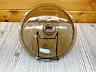 Pyrex V12C Visions Corning Ware 10" in Replacement Lid AMBER Glass Round V 12 C